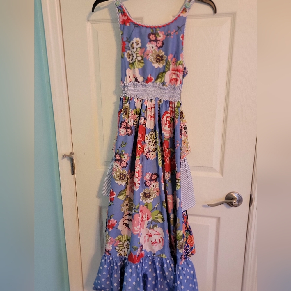 Matilda Jane Blue Floral Kids Dress